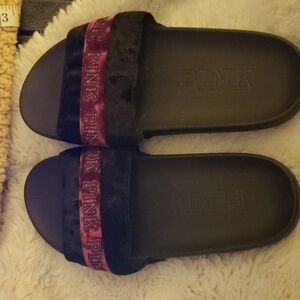 Womans slide shoes pink by Victoria secret